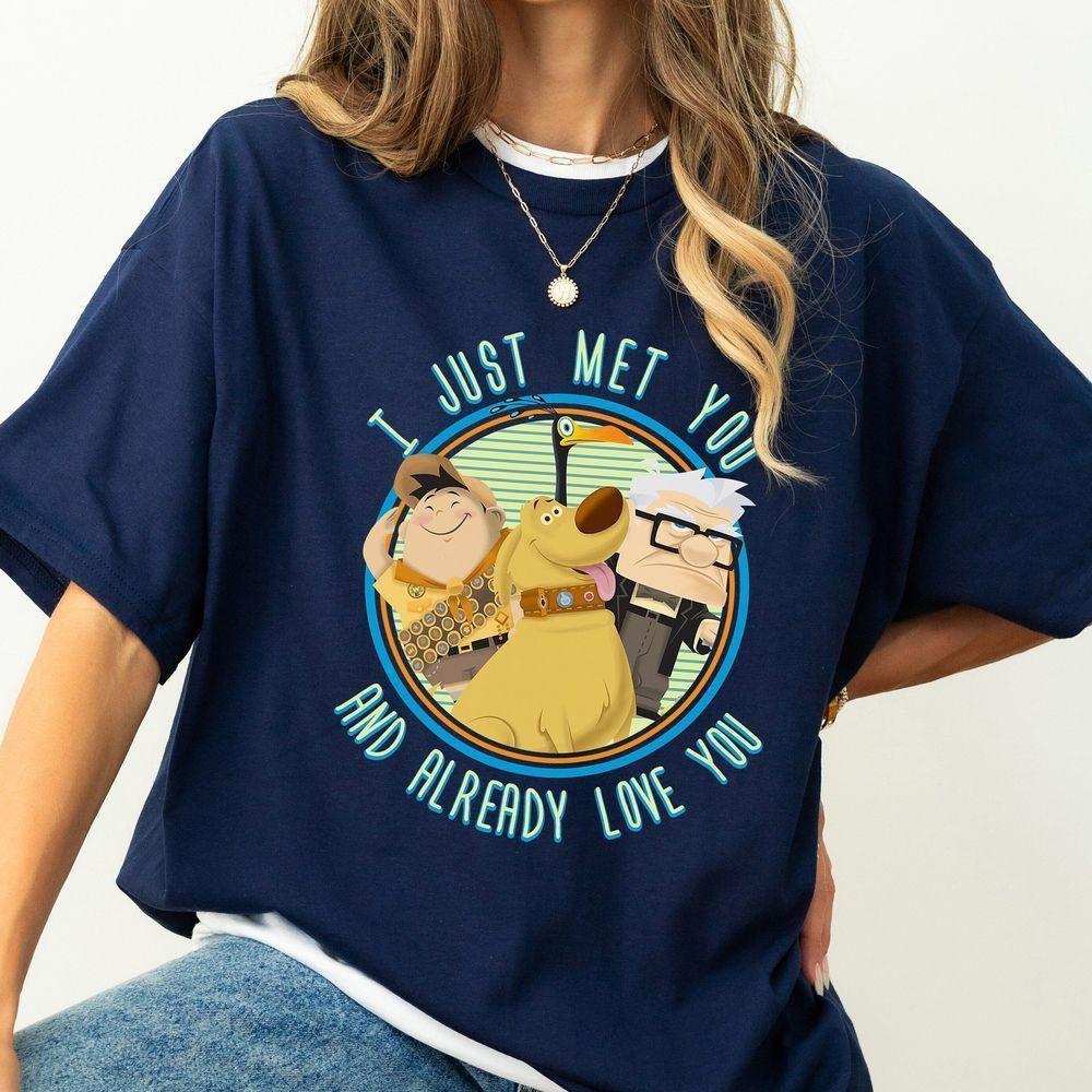 Pixar Up I Met You And Love You Graphic Disney Vuitino Apparel